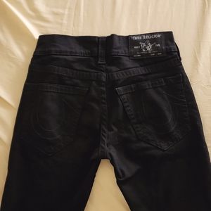 True Religion Black Skinny Jeans